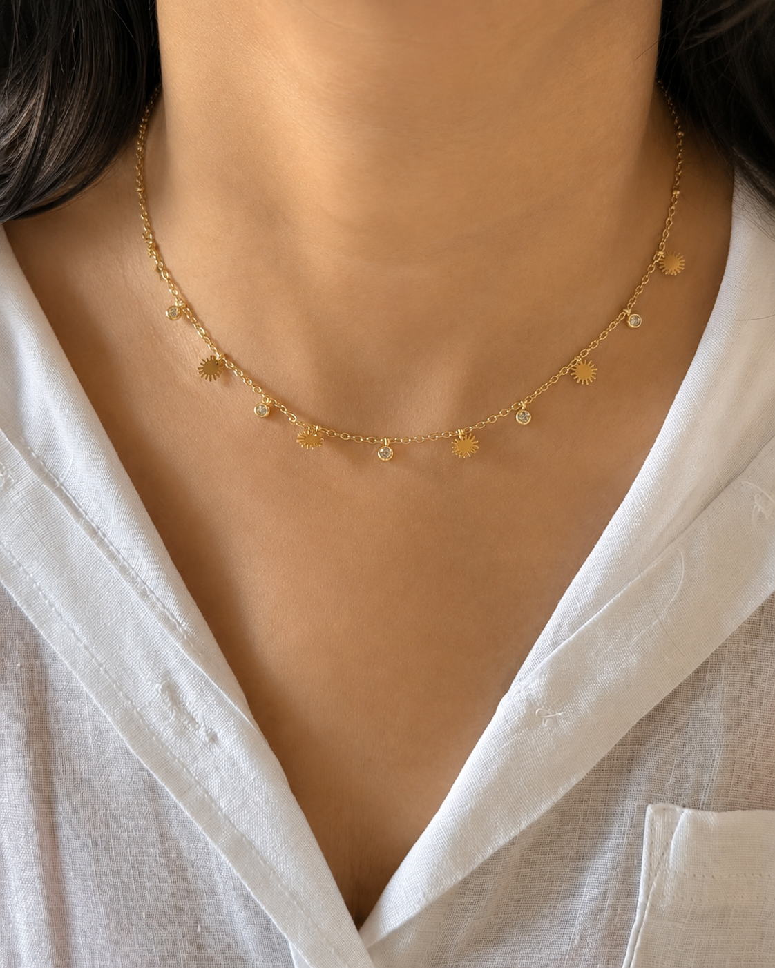 Solara Charm Necklace