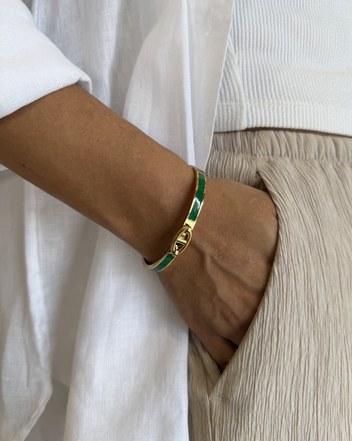 Noir Link Bracelet
