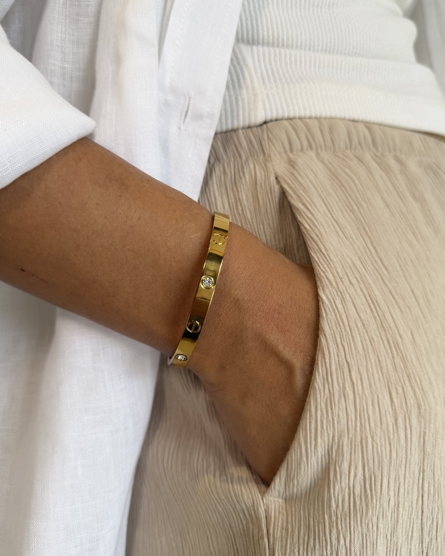 Gold Cartier Bracelet
