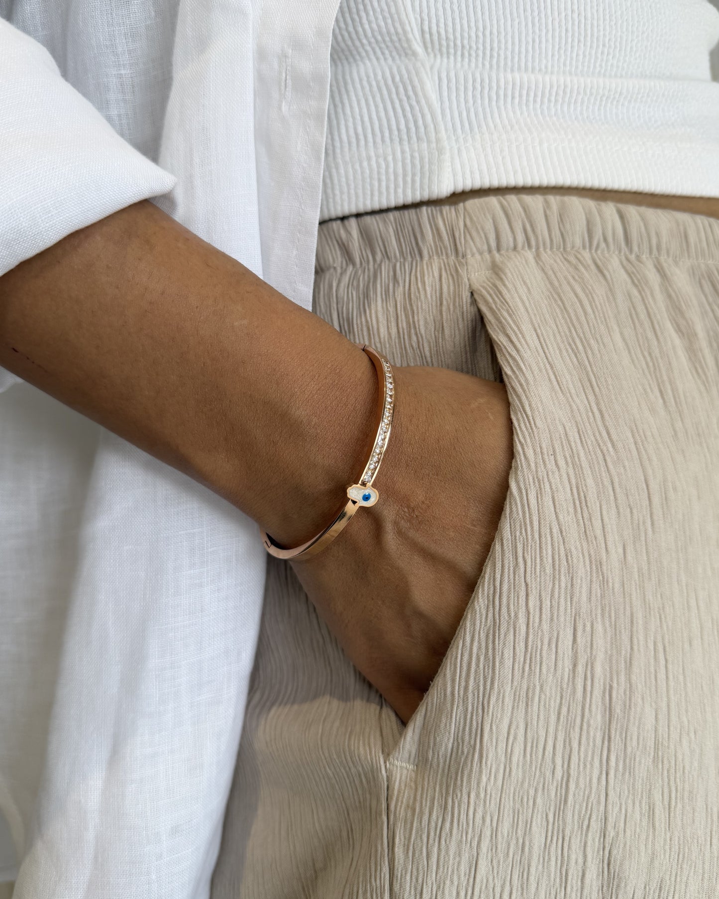 Nazar Hamsa Bracelet