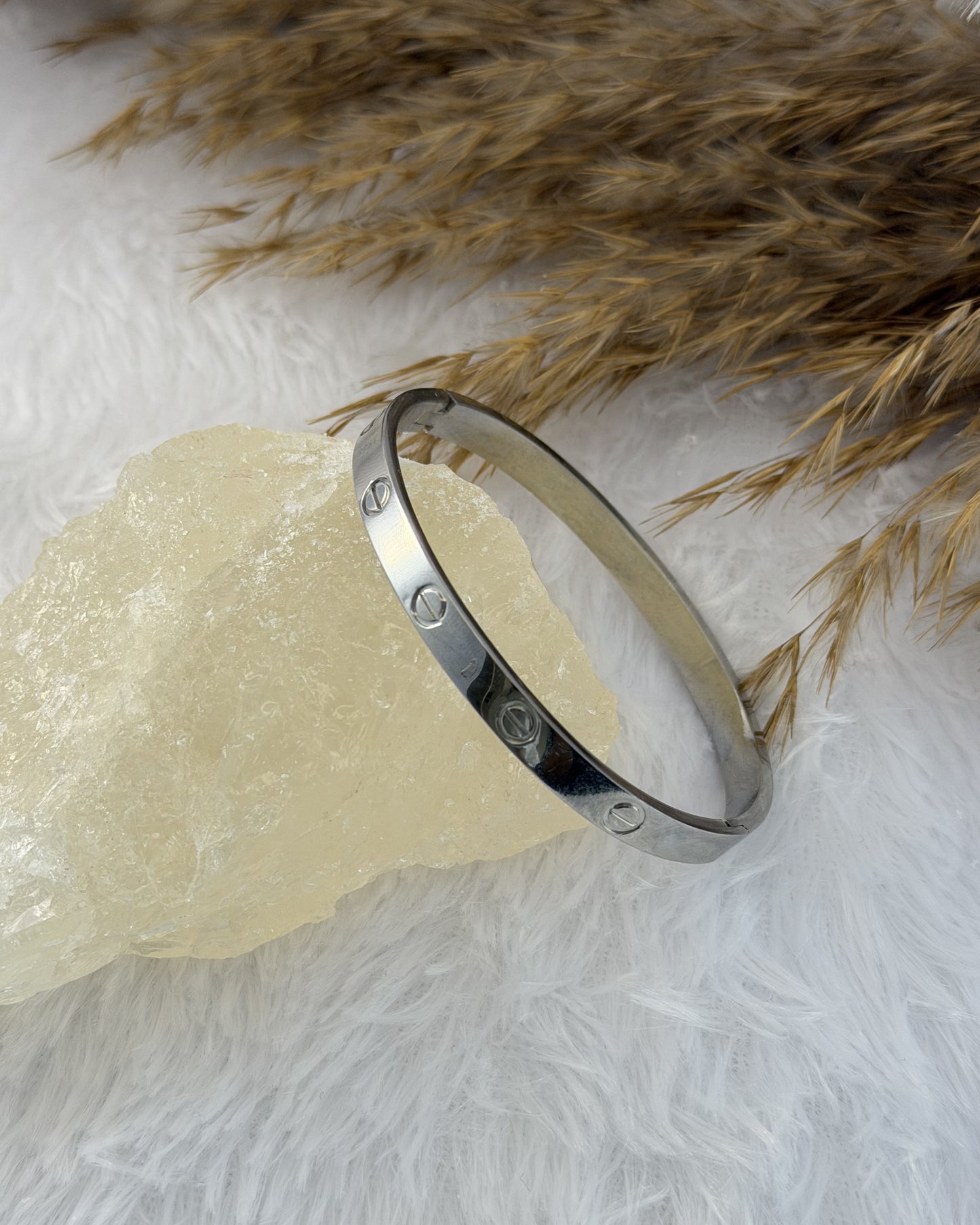 Silver Plain Cartier