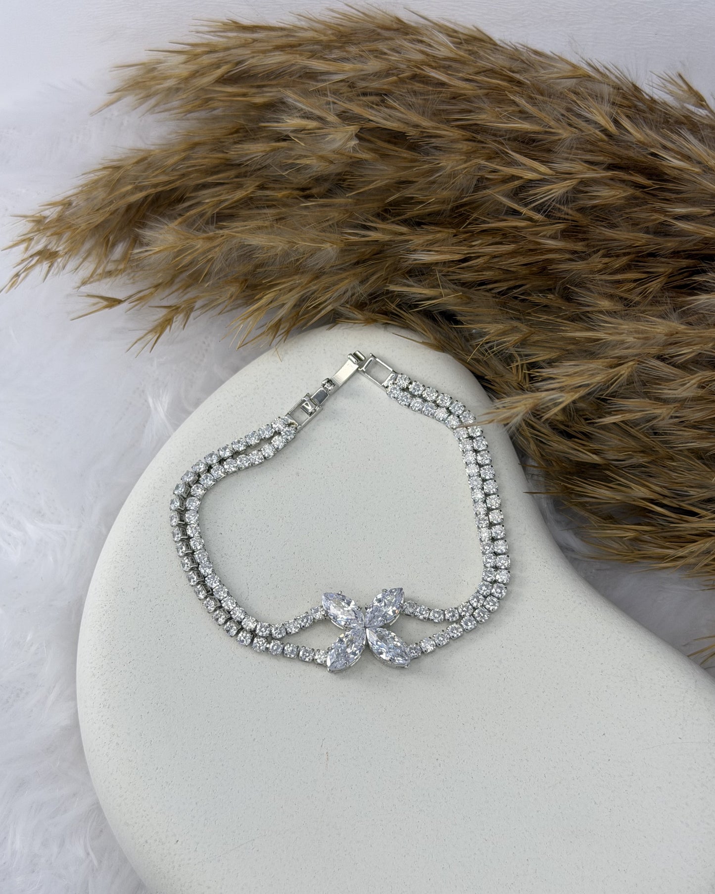 Flora Tennis Bracelet