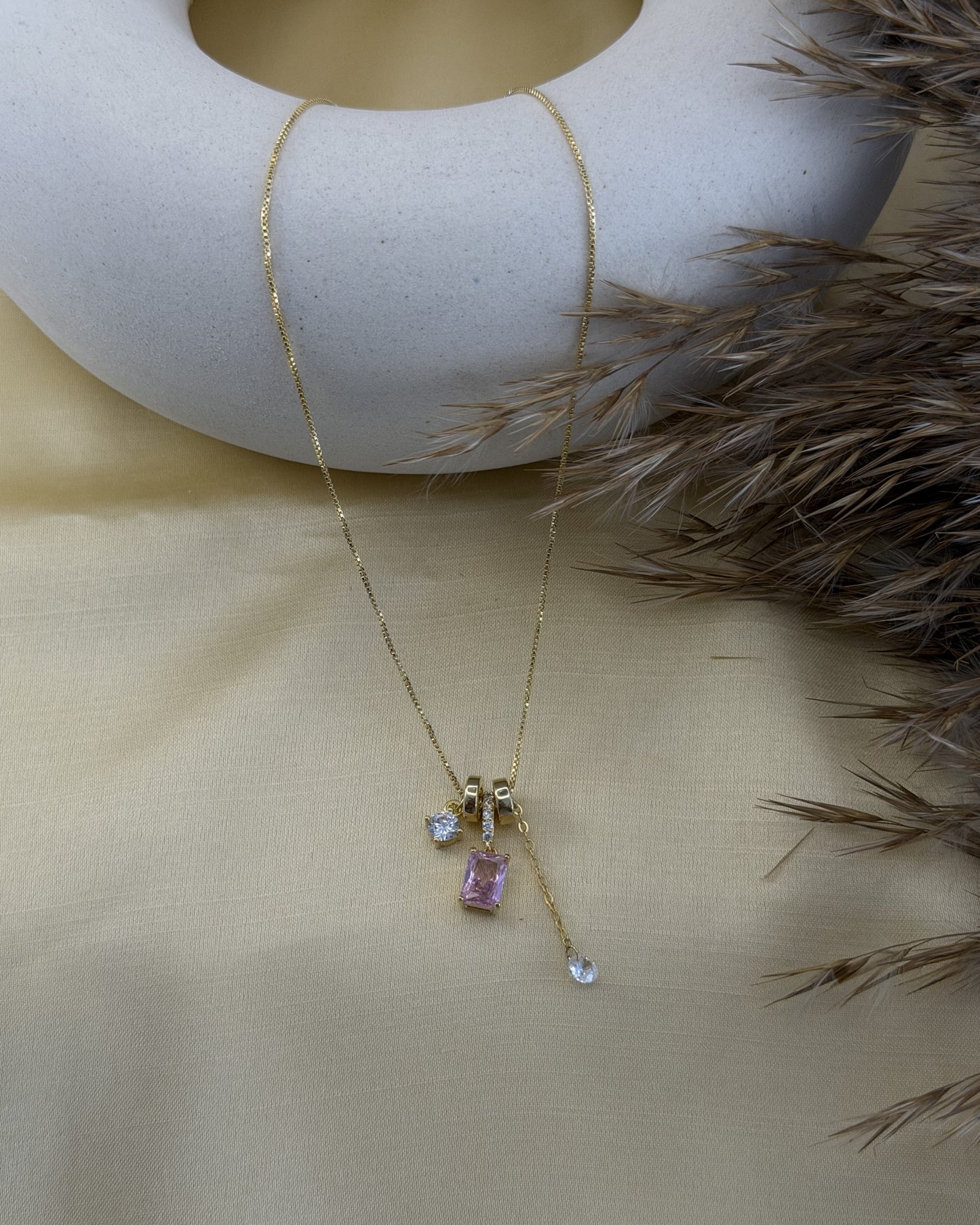 Floating Charm Necklace
