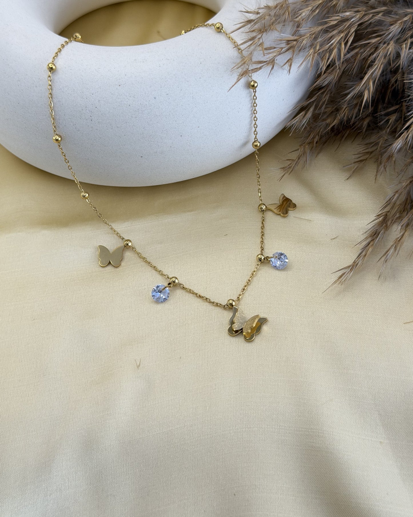 Butterfly Charm Necklace