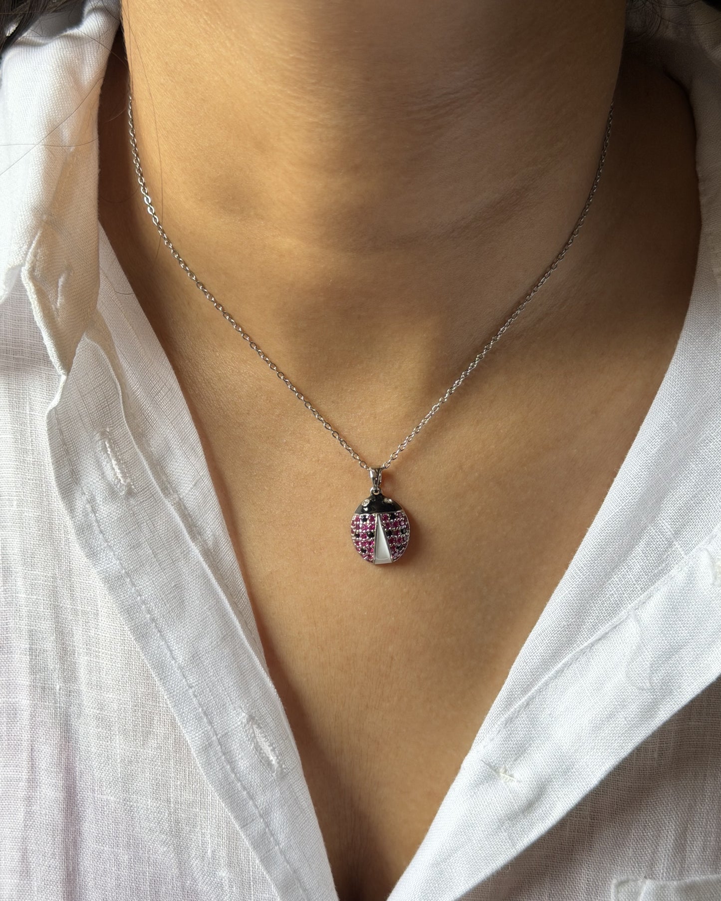Ladybug Necklace