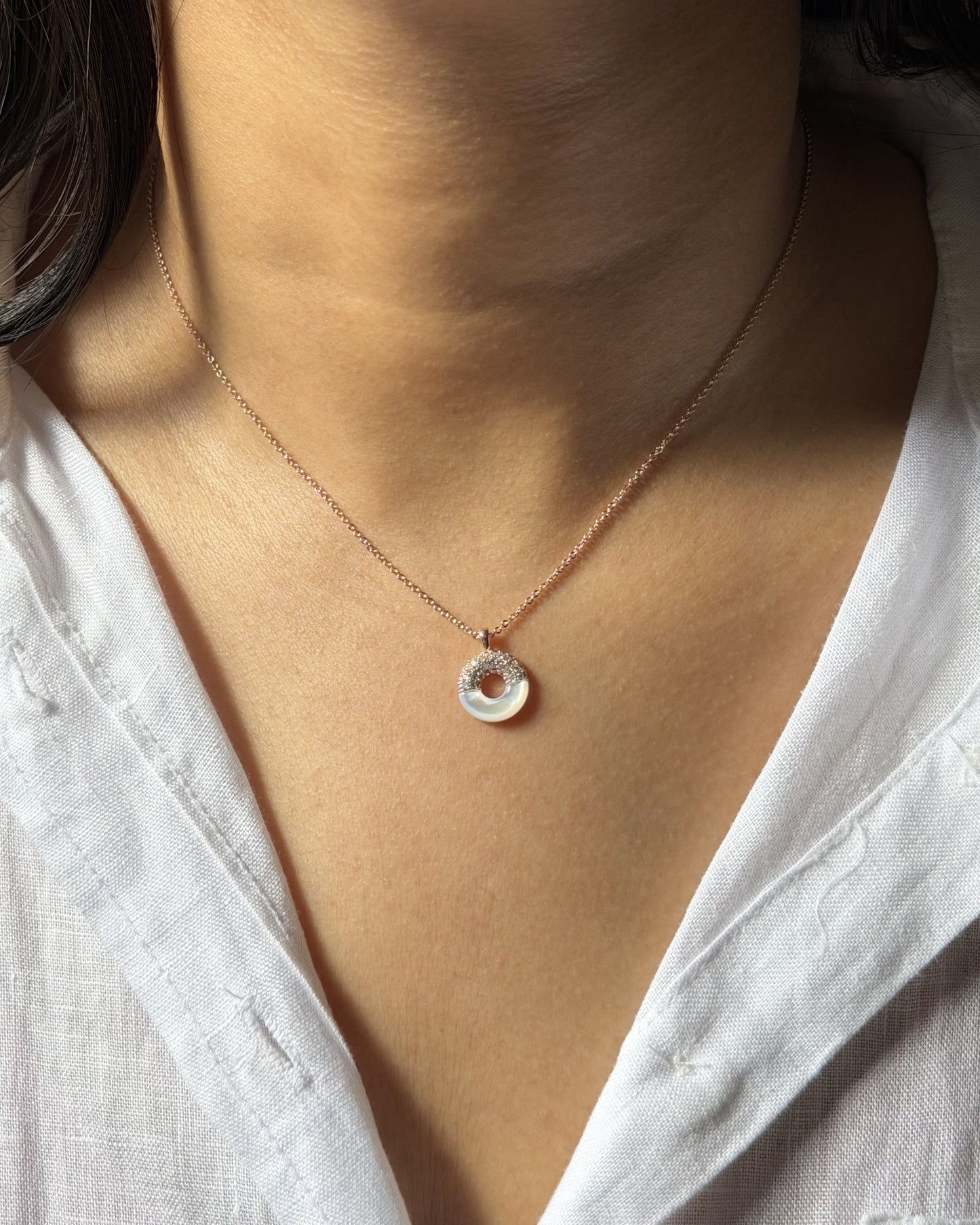 Donut Necklace