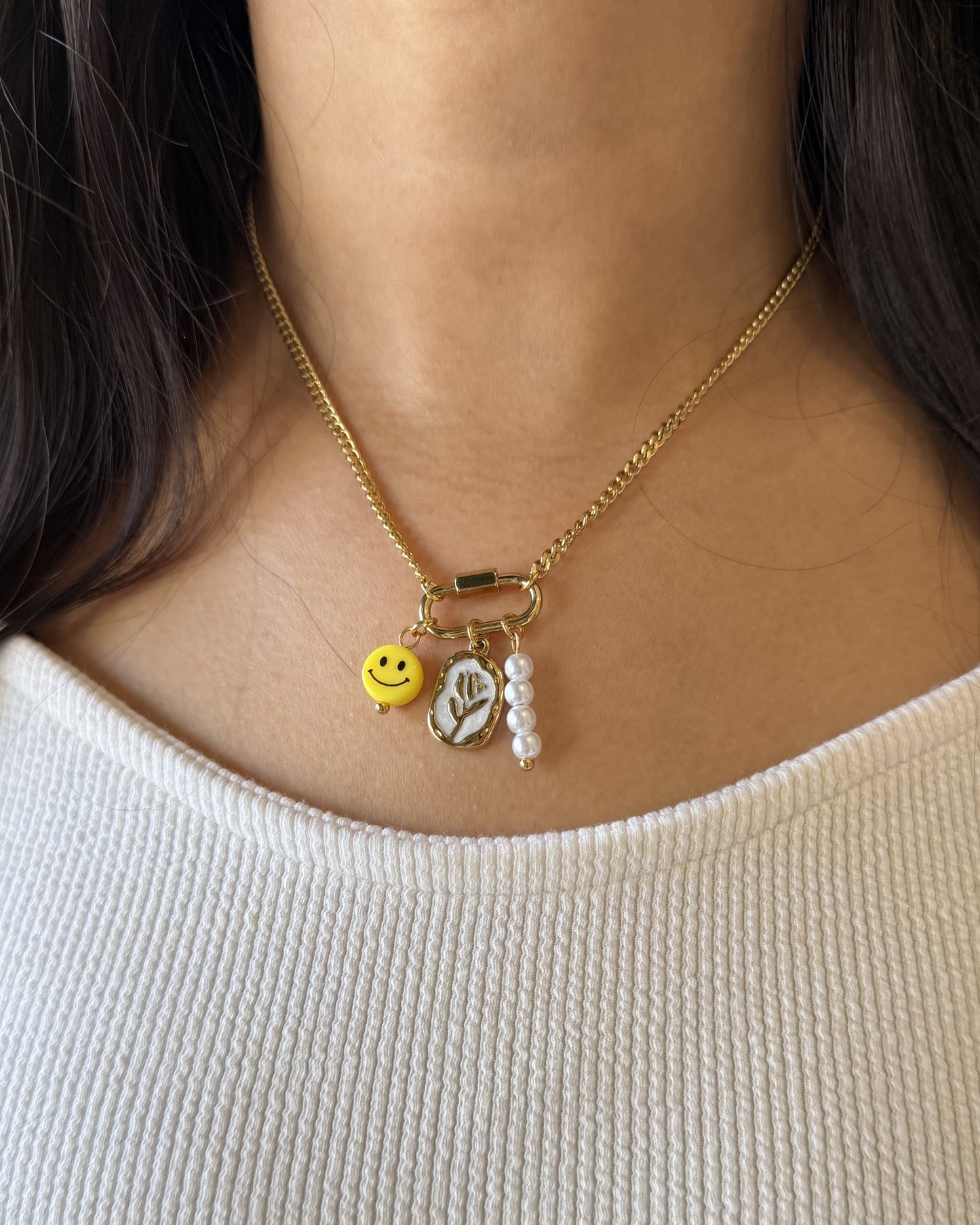 Happy Charm Necklace