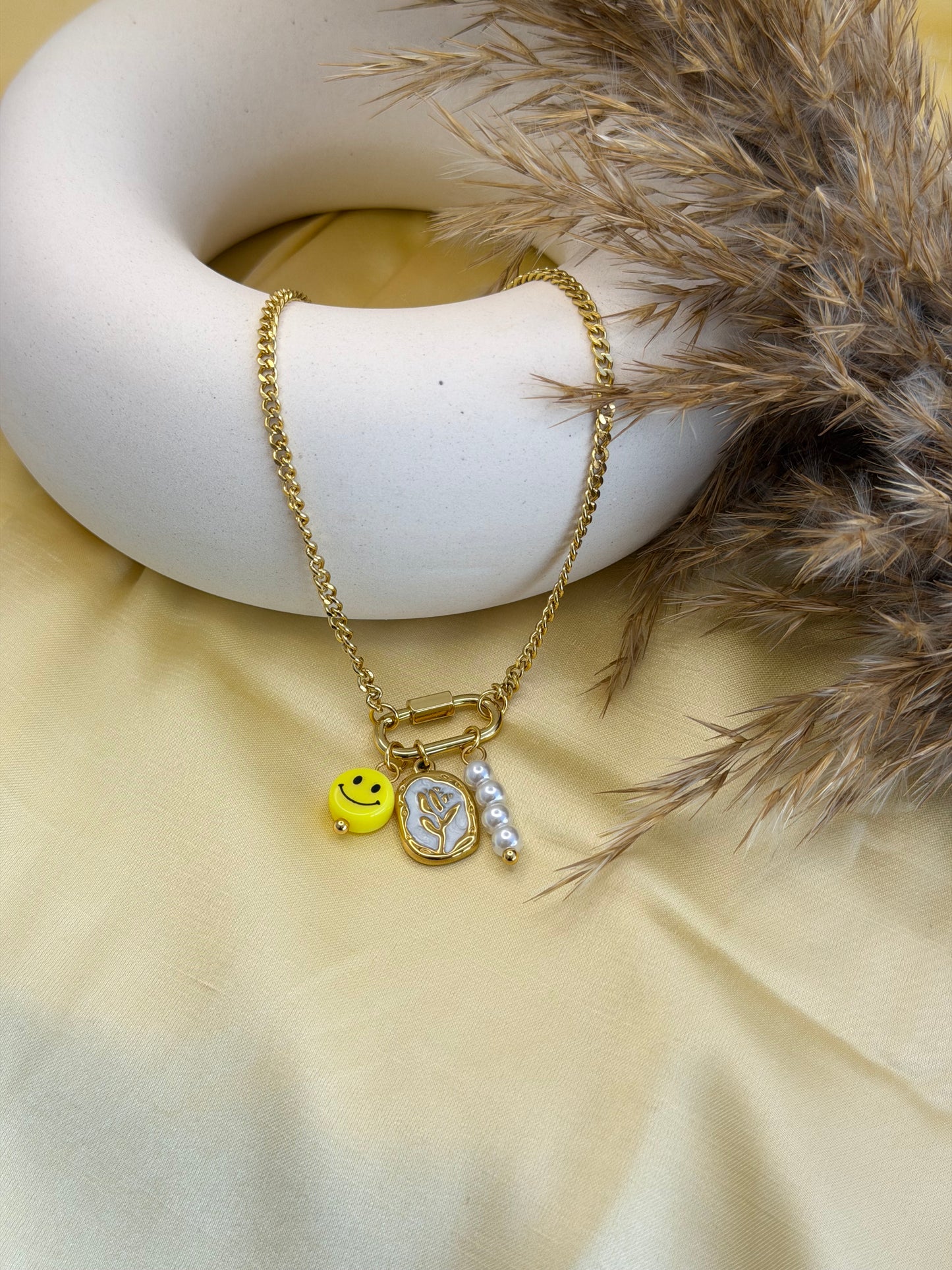 Happy Charm Necklace