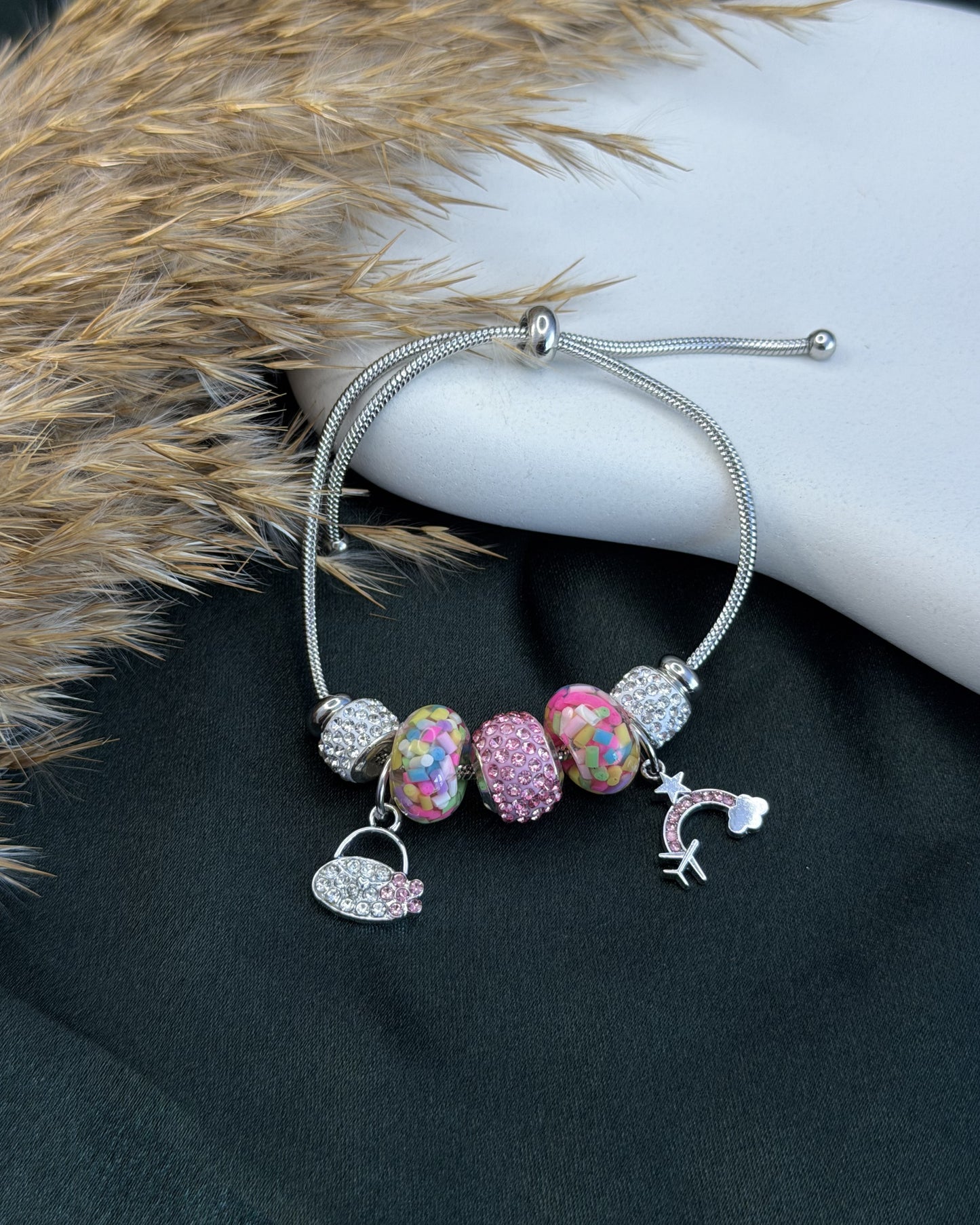Candy Crush Charm Bracelet
