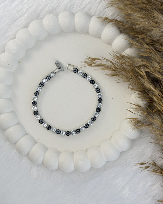 Evil Eye Tennis Bracelet