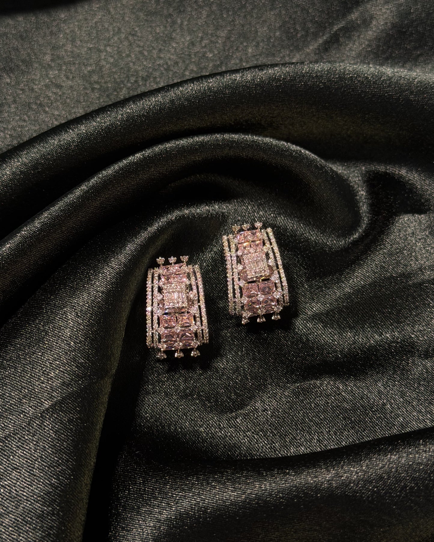 Baguette Statement Studs