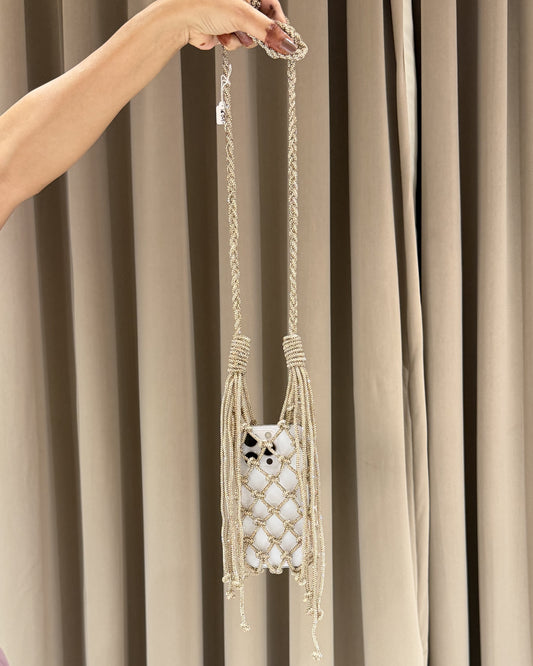 Aurelle Tassel Crossbody Phone Sling