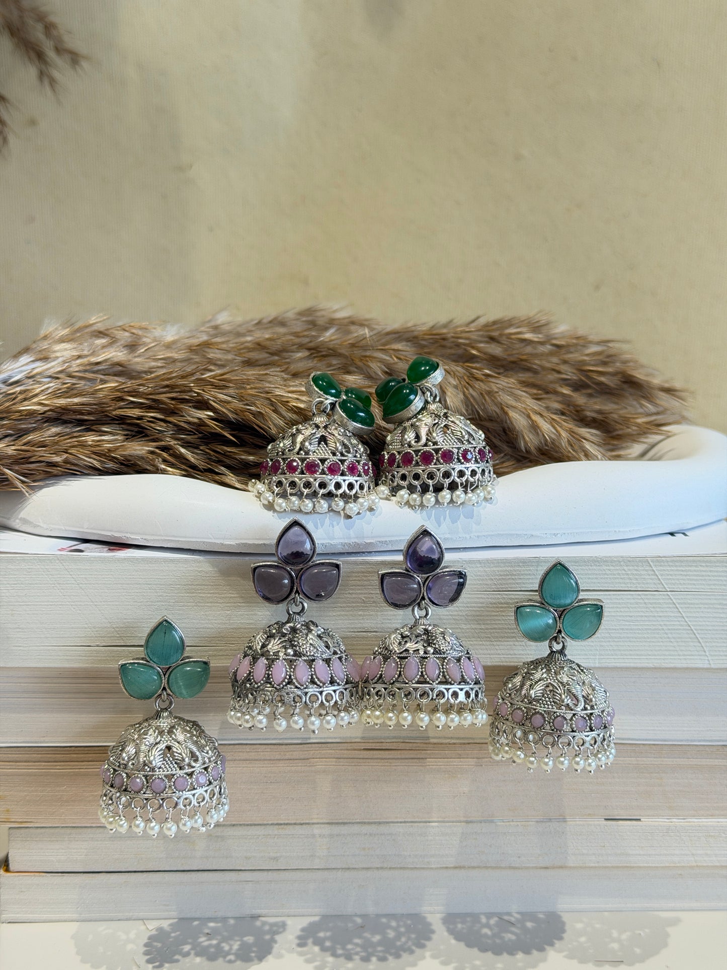 Noor Mahal Jhumkas