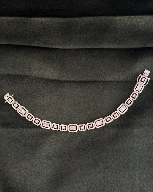 Emerald Cut Tennis Bracelet