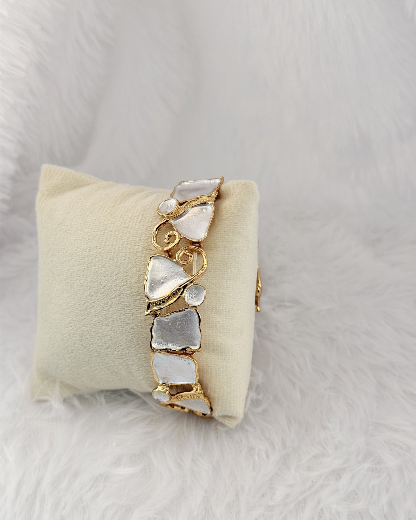 Pearl Tide Bracelet (Stretch Fit Band)