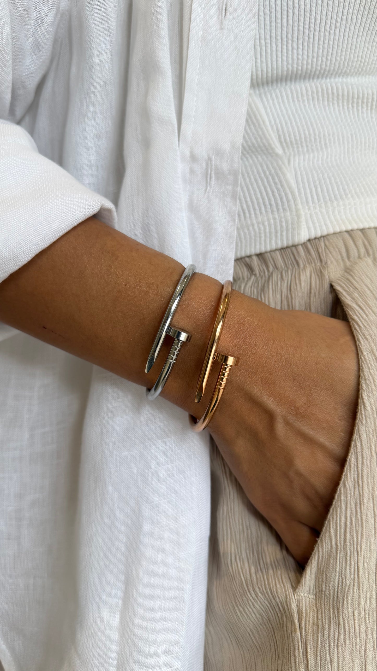 Cartier Nail Bracelet