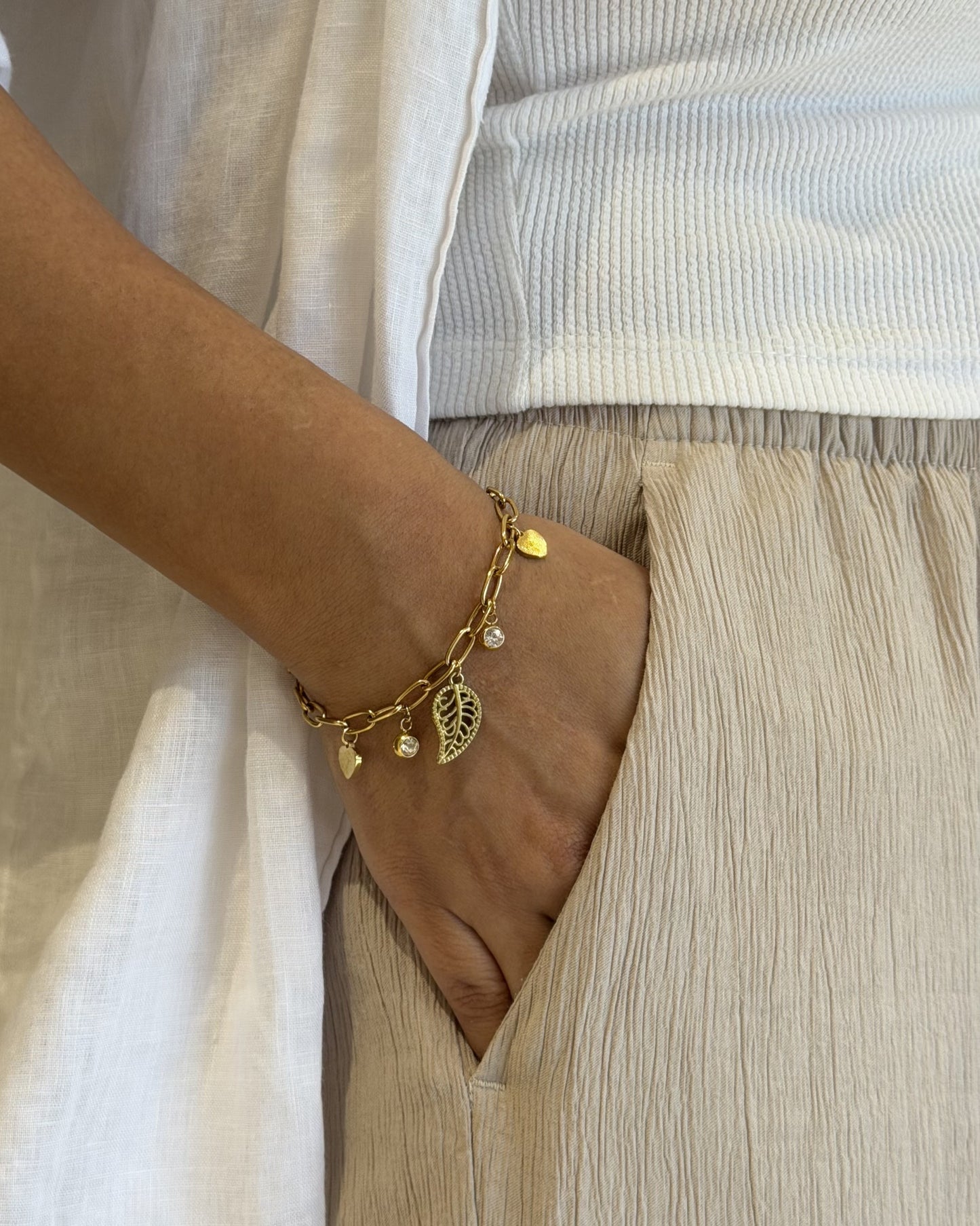 Elara Charm Bracelet
