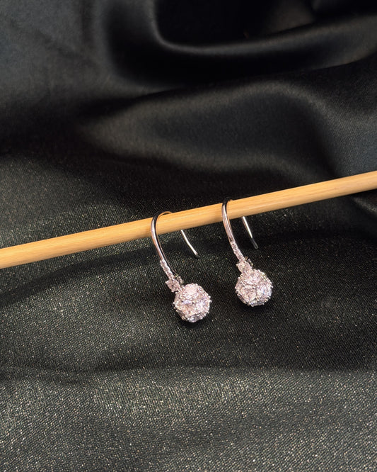 Crystal Blossom Drops Earrings