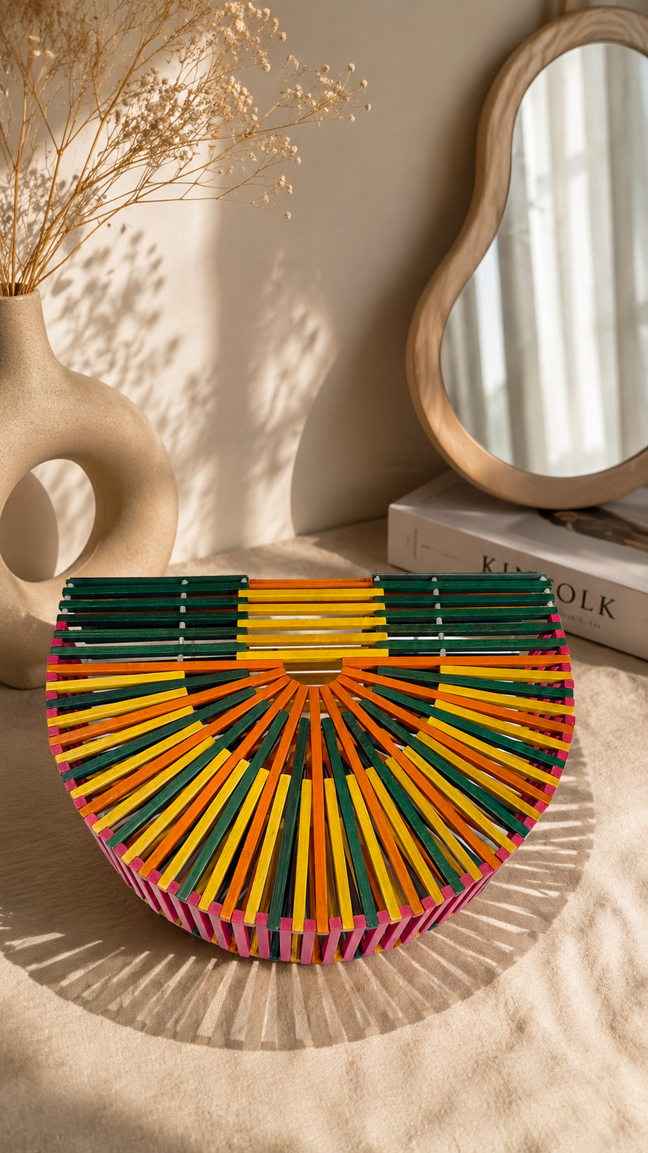 Rainbow Cane Bag