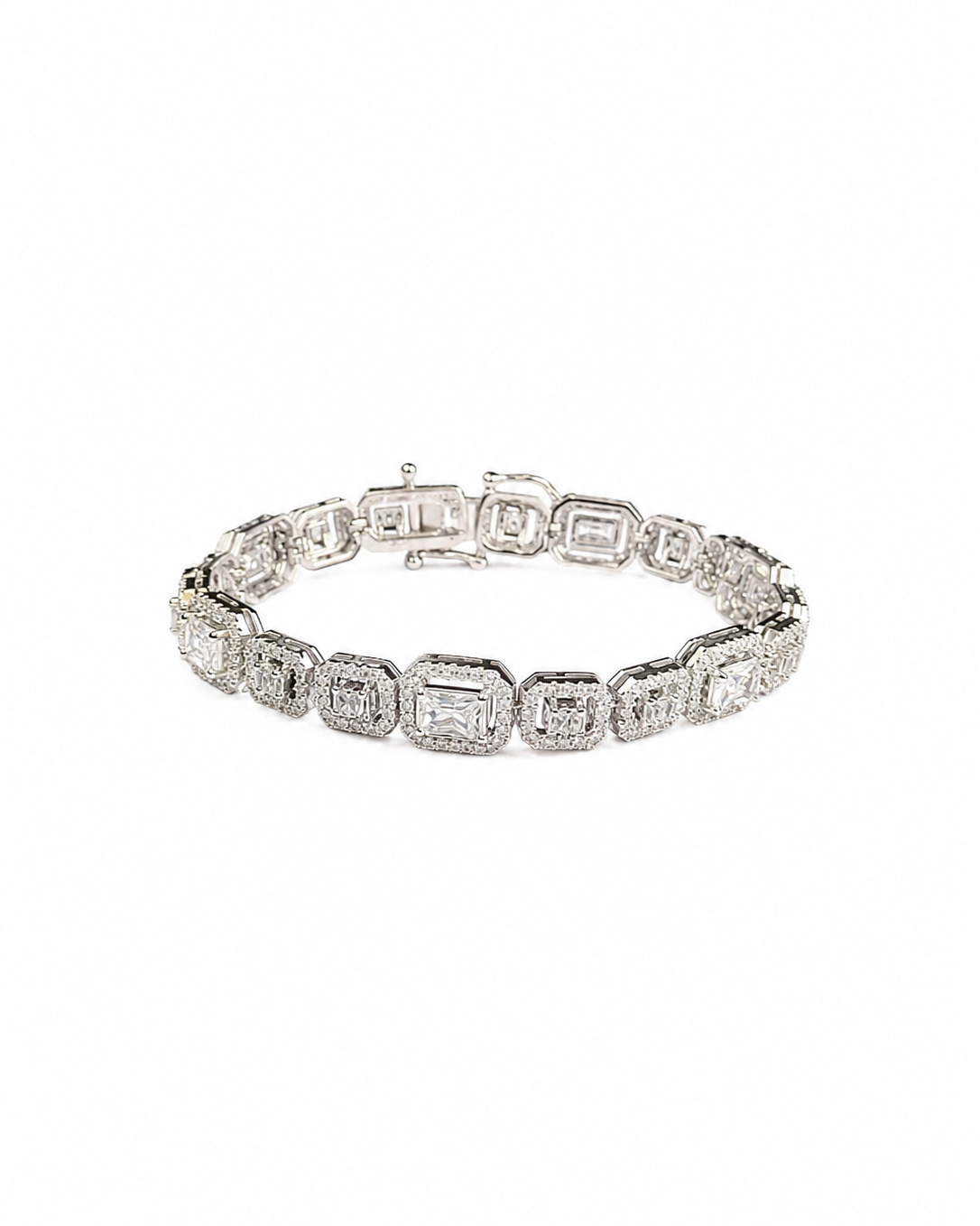 Emerald Cut Tennis Bracelet