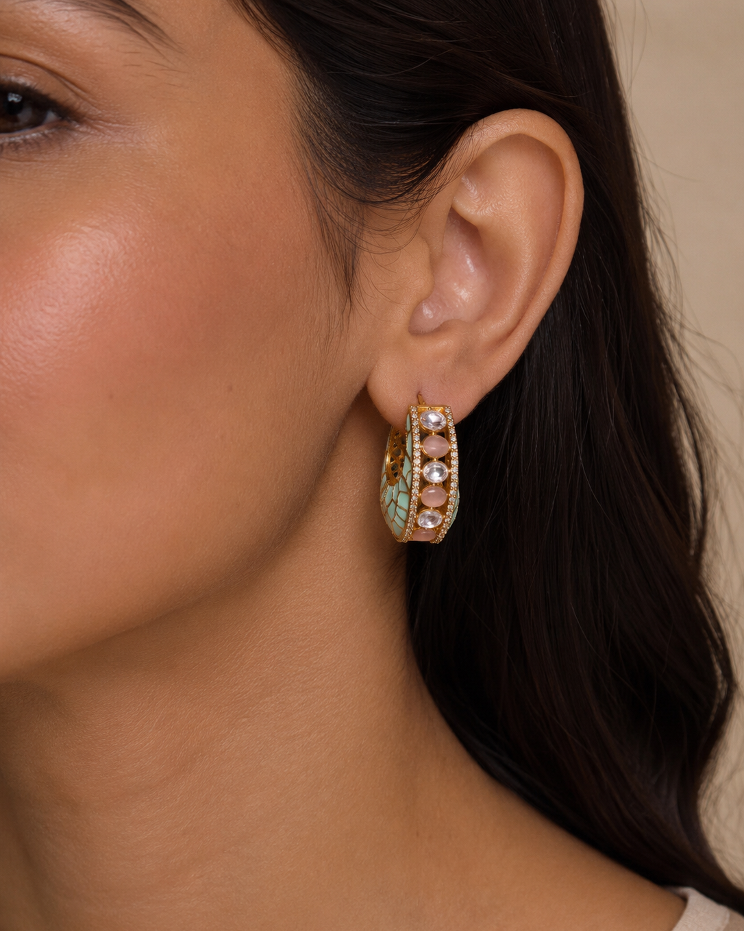 Mosaic Hoops