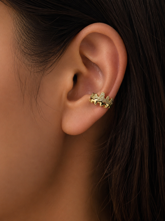 Golden Muse Ear Cuff