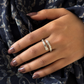 Silver Loop Ring (Size-7)
