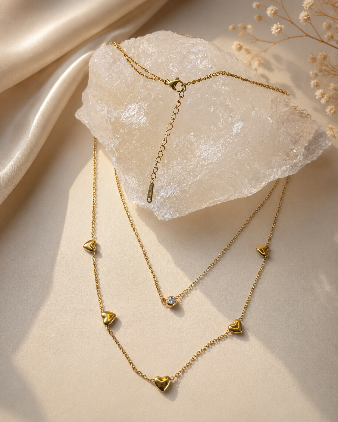 Heartline Duo Necklace