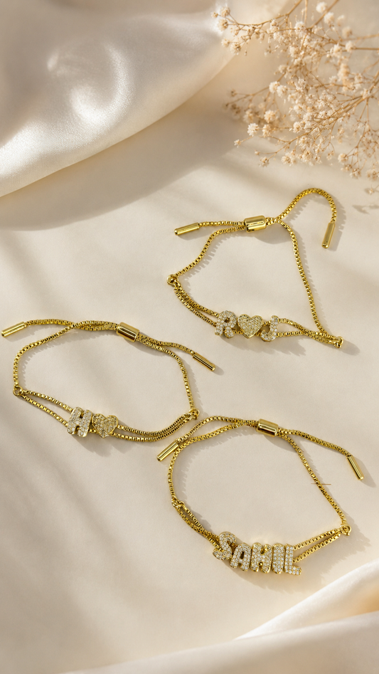Sparkle Name Bracelet