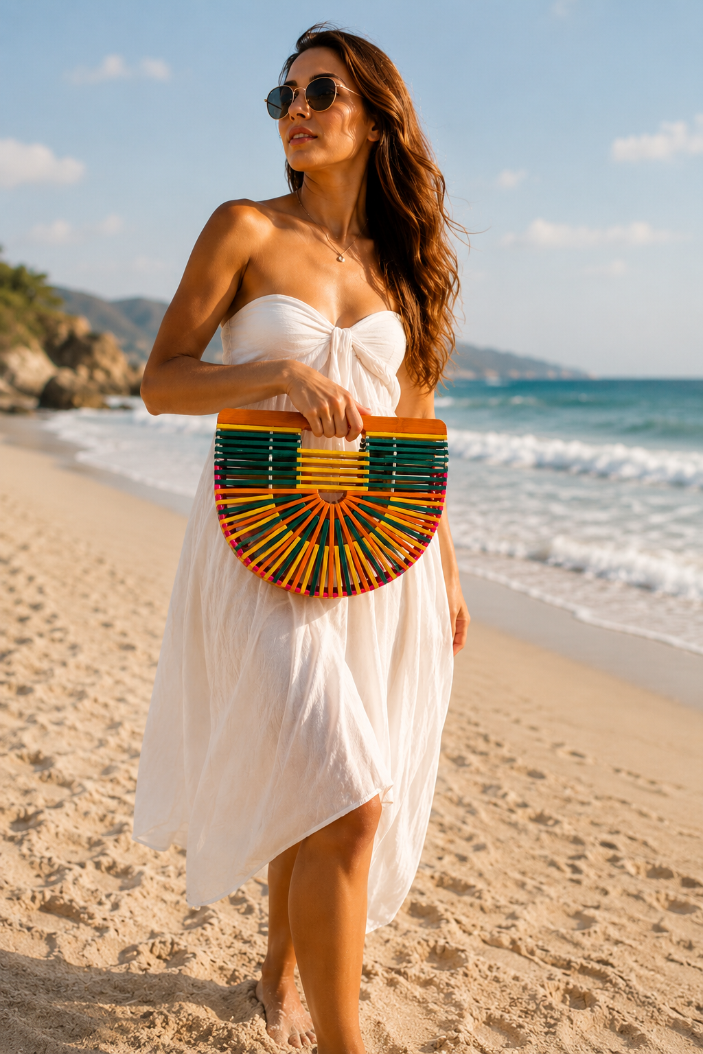 Rainbow Cane Bag