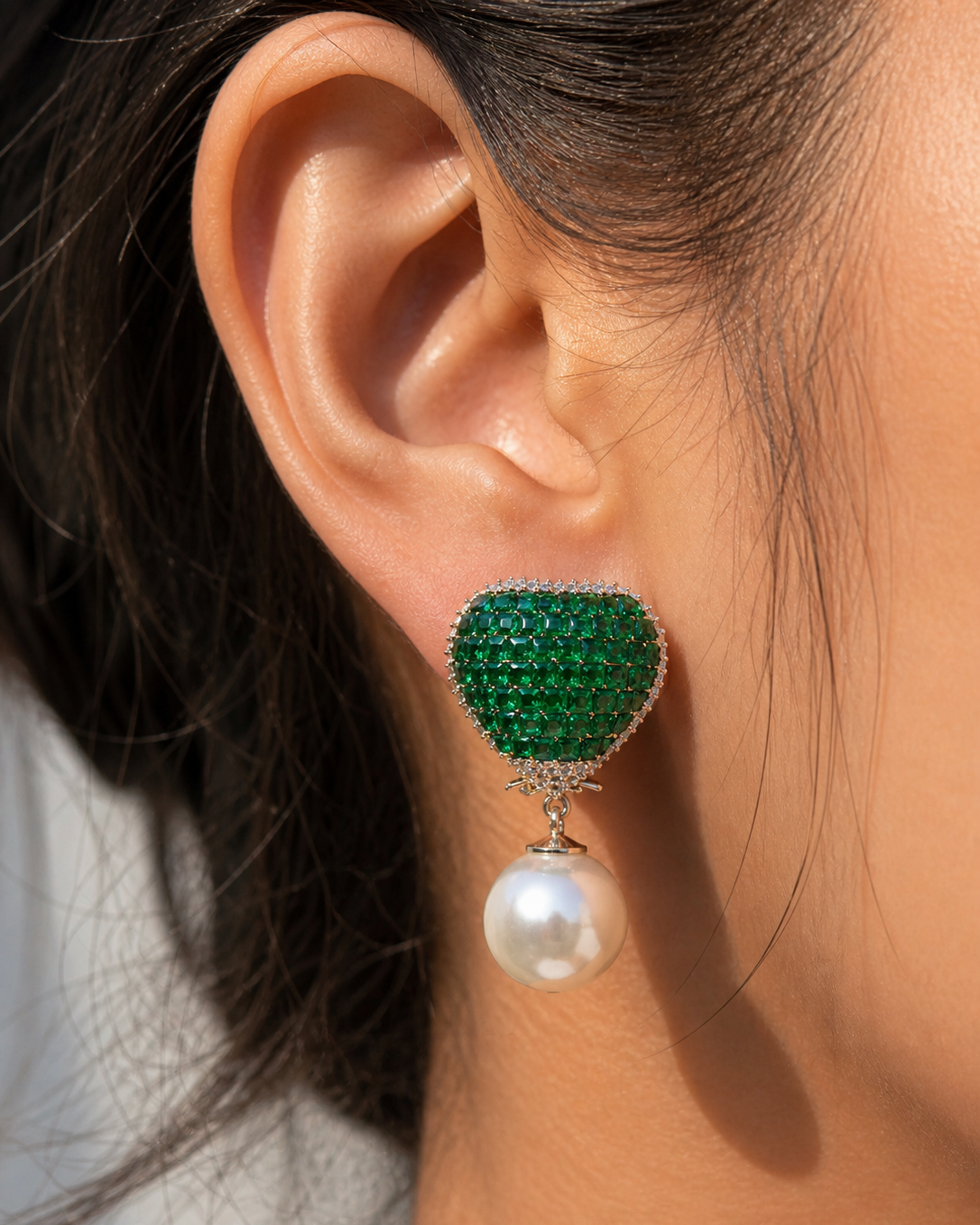 Luxe Gem Pearl Drops