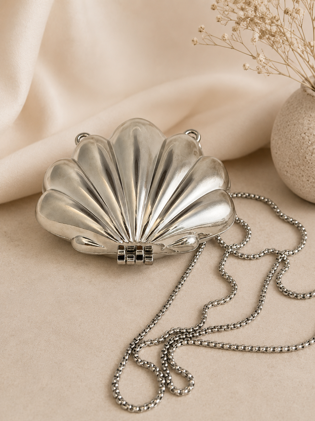 Seashell Mini Metal Bag