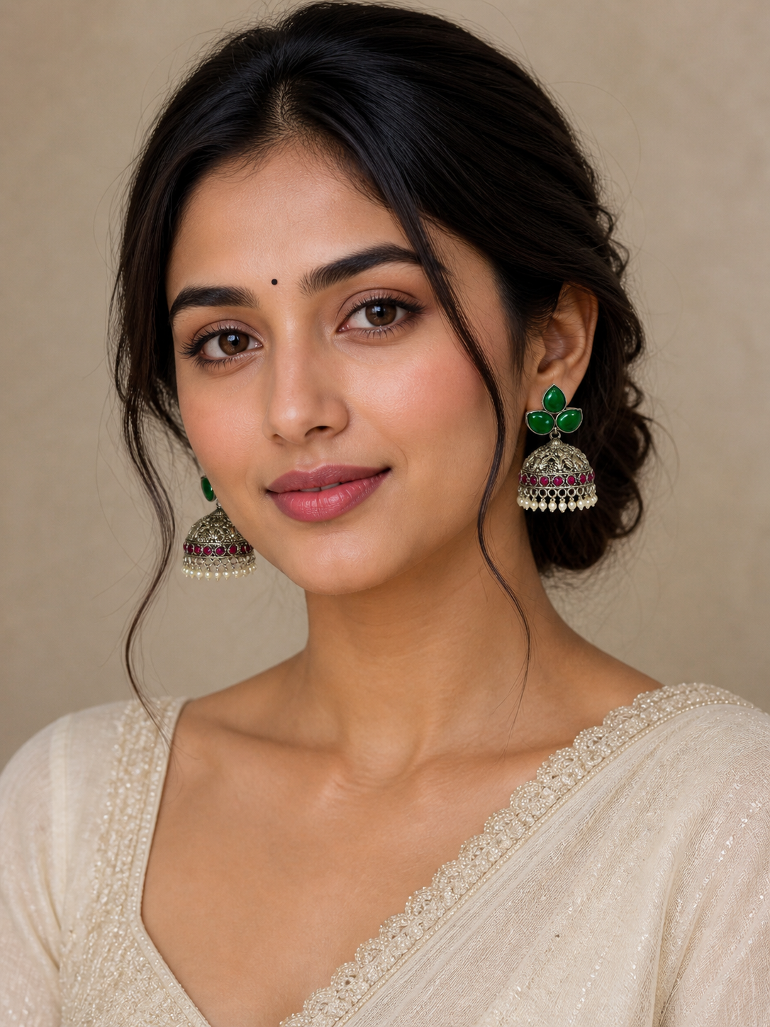 Noor Mahal Jhumkas