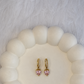 Dainty Heart Drop Earrings