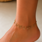 Floral Charm Anklet