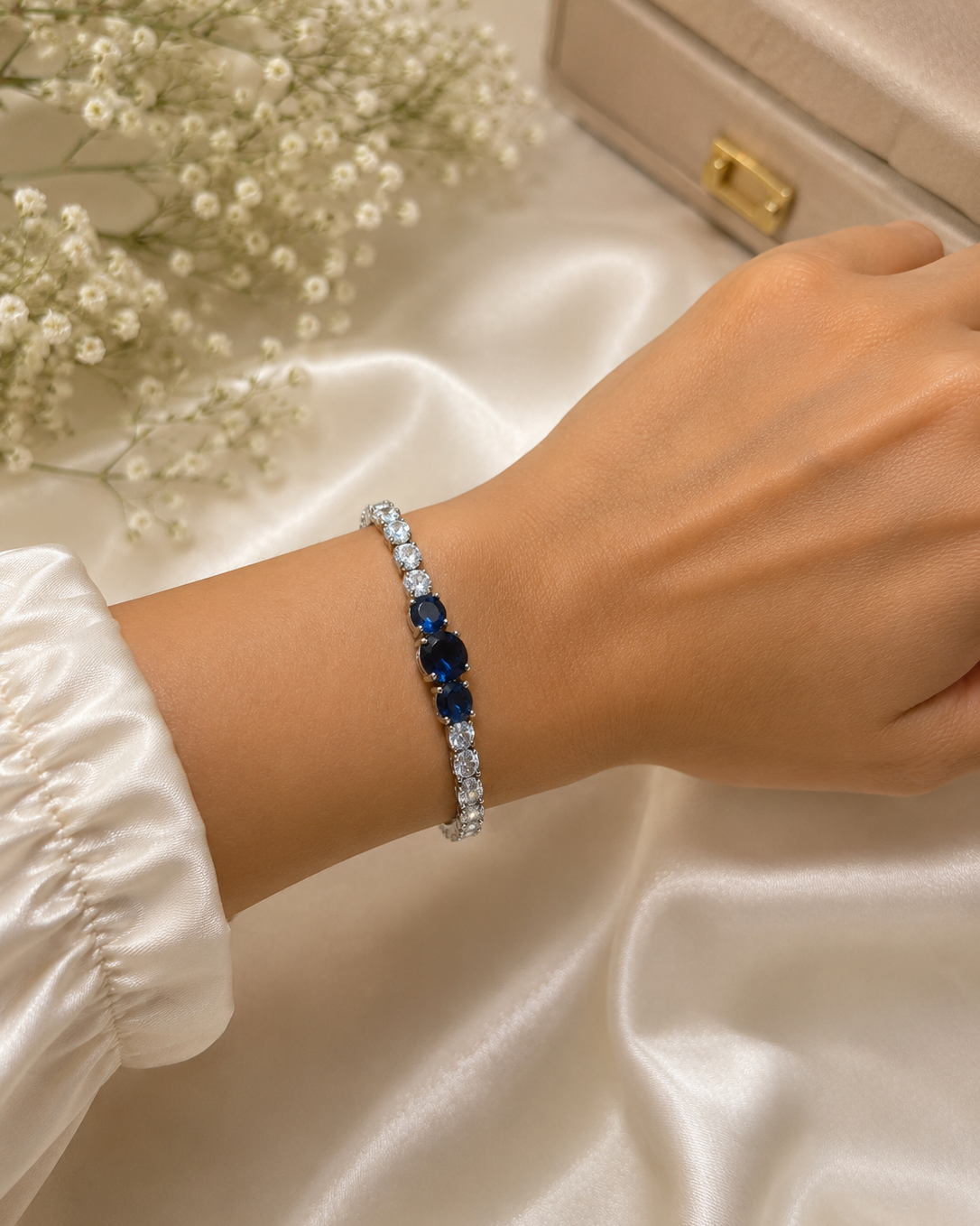 Royal Tennis Bracelet