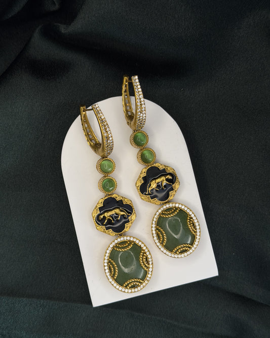 Royal Jungle Earrings