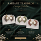 Radiant Teardrop earrings
