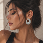 Luna Luxe Pavé Hoops