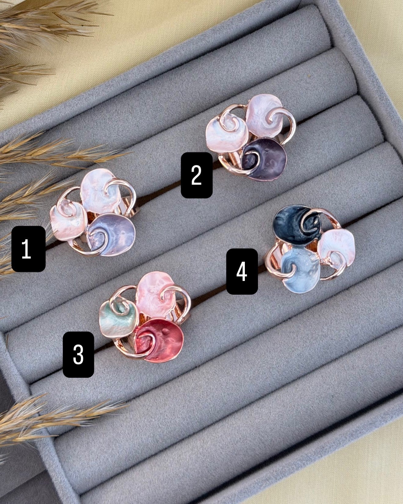 Rosé Garden Ring (Size Adjustable)