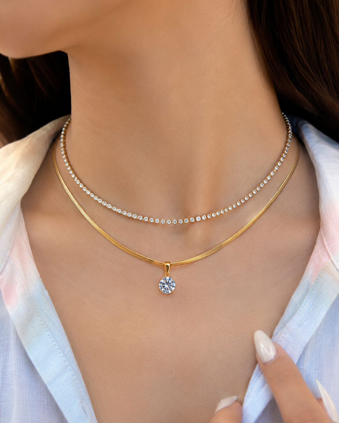 Lumiere Duo Necklace