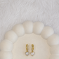 Dainty Heart Drop Earrings