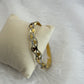 Dual Tone Heart Bracelet