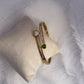 Emerald Heart Bracelet