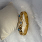 Evil eye studded bracelet