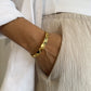 Golden Wave Bracelet