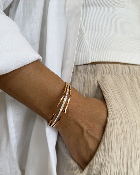 Rosé Nail Bracelet