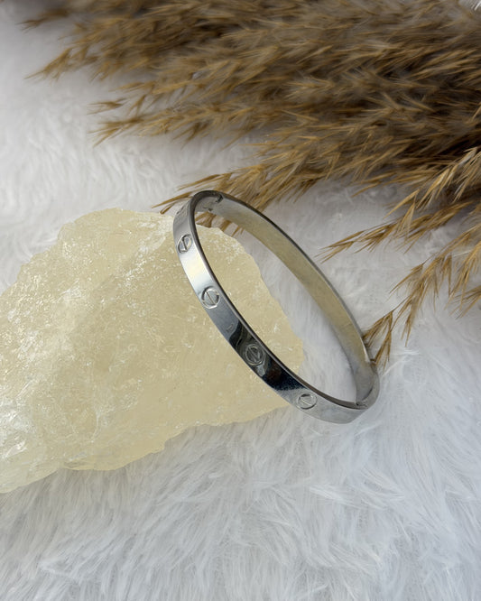 Silver Plain Cartier