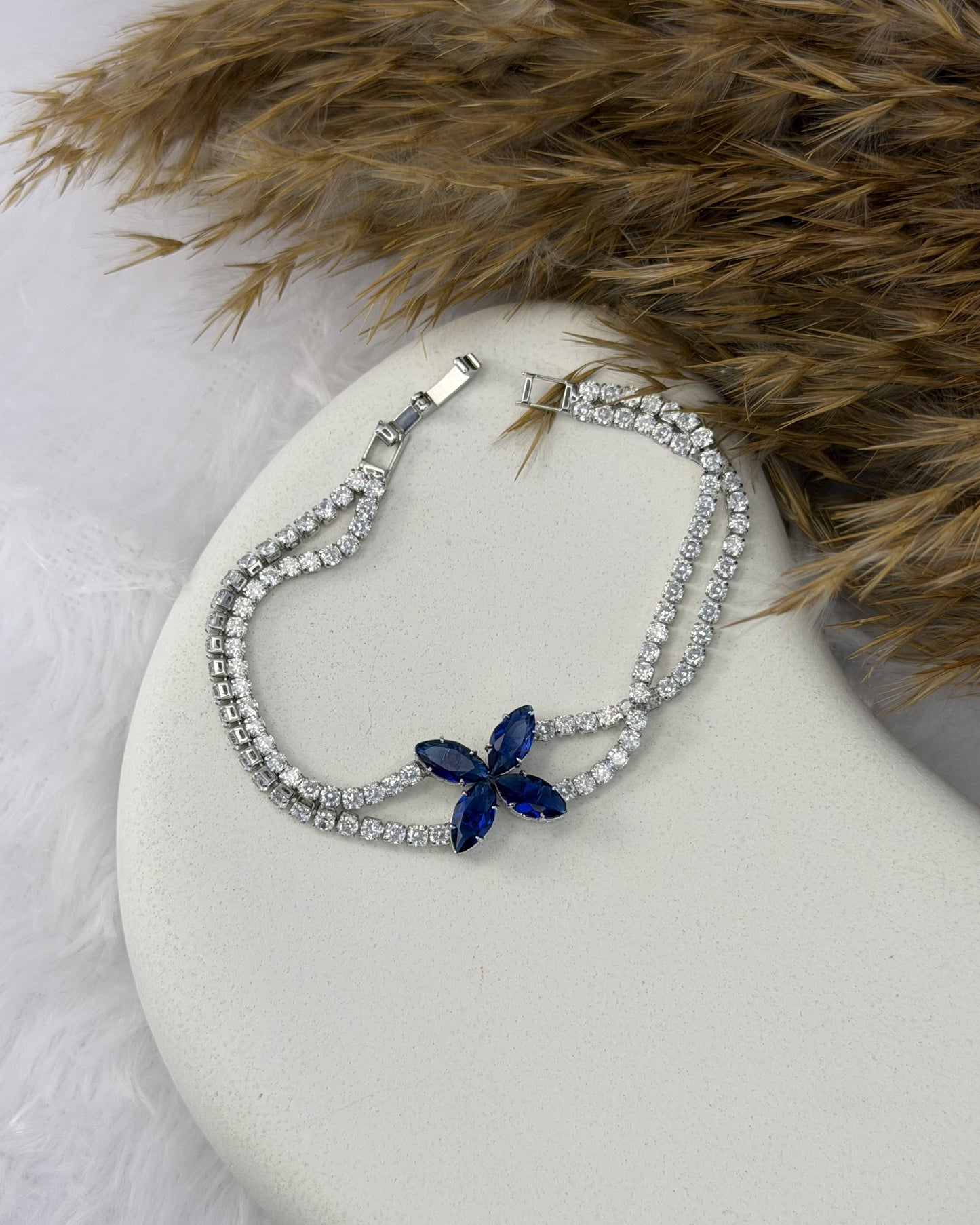 Flora Tennis Bracelet
