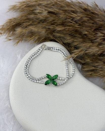 Flora Tennis Bracelet
